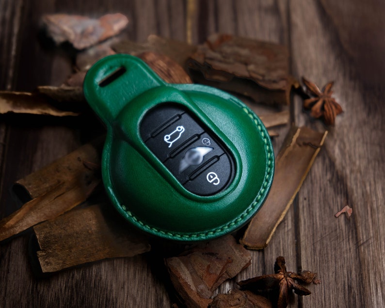 Bao da chìa khóa Mini Cooper, bao da chìa khóa cho Mini Cooper, Mini Cooper Countryman, Clubman, 3 cửa, 5 cửa... Quà tặng Mini Cooper dành cho nữ