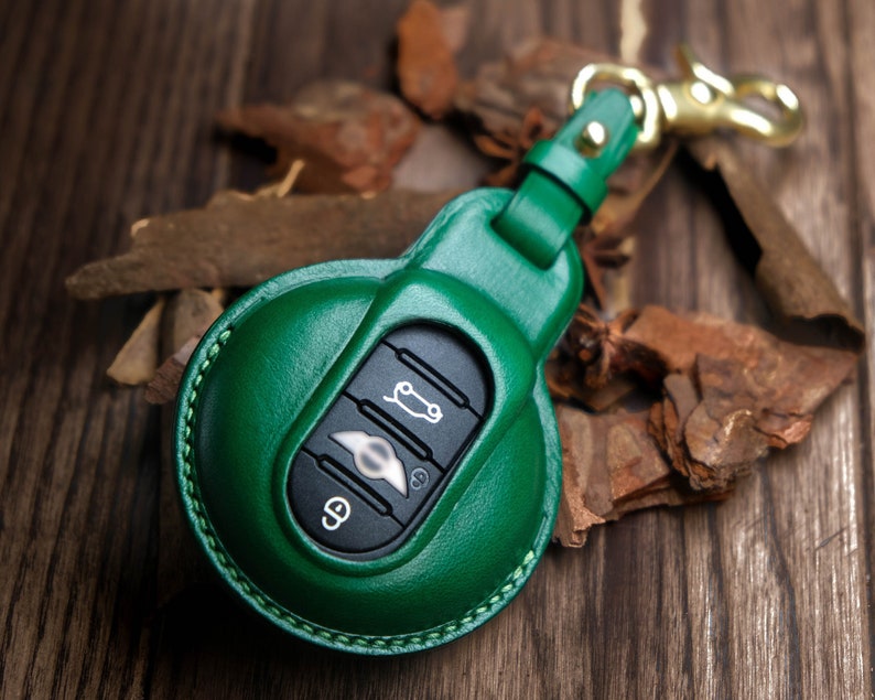Bao da chìa khóa Mini Cooper, bao da chìa khóa cho Mini Cooper, Mini Cooper Countryman, Clubman, 3 cửa, 5 cửa... Quà tặng Mini Cooper dành cho nữ