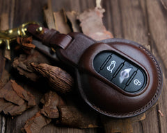 Bao da chìa khóa xe Mini Cooper Countryman, Clubman, 3 cửa, 5 cửa..., Bao da chìa khóa xe Mini Cooper, Quà tặng Mini Cooper cho nữ