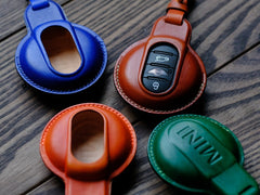 Bao da đựng chìa khóa cá nhân hóa cho Mini Cooper Countryman, Clubman, 3 cửa, 5 cửa... Bao đựng chìa khóa Mini Cooper, Quà tặng Ngày của Mẹ