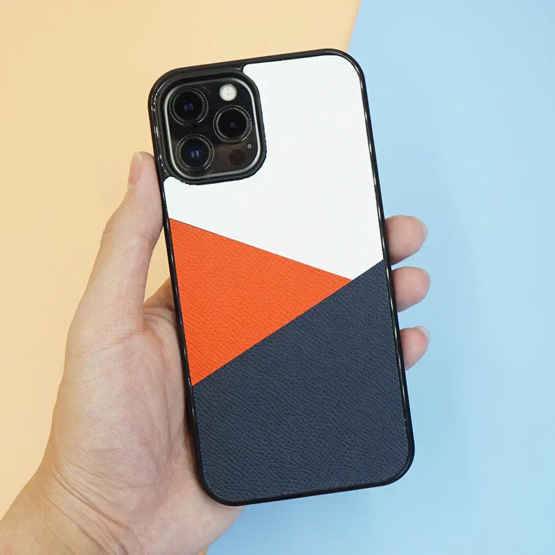 Ốp lưng iPhone bằng da Epsom cho iPhone Mix 3 màu