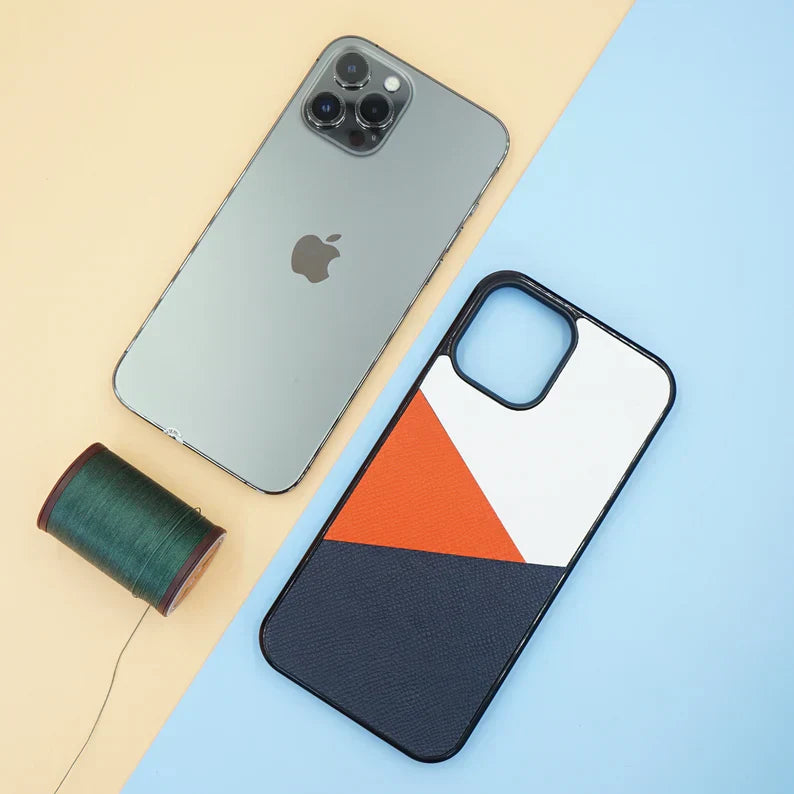 Ốp lưng iPhone bằng da Epsom cho iPhone Mix 3 màu