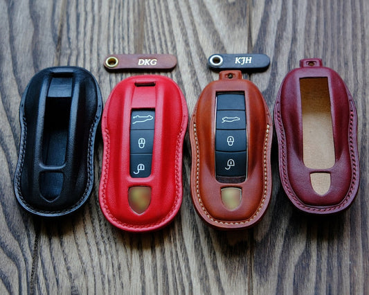 Bao da chìa khóa ô tô – cho Porsche – cá nhân hóa