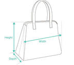 Italian Handmade Leather Bags For Women, Elegant brown purse, Made in Italy