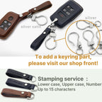 Land Rover Key Case, Handcrafted Leather Car Key Fob Cover