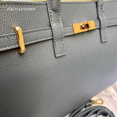 Túi tote da – dành cho nữ – Vàng gold – thủ công