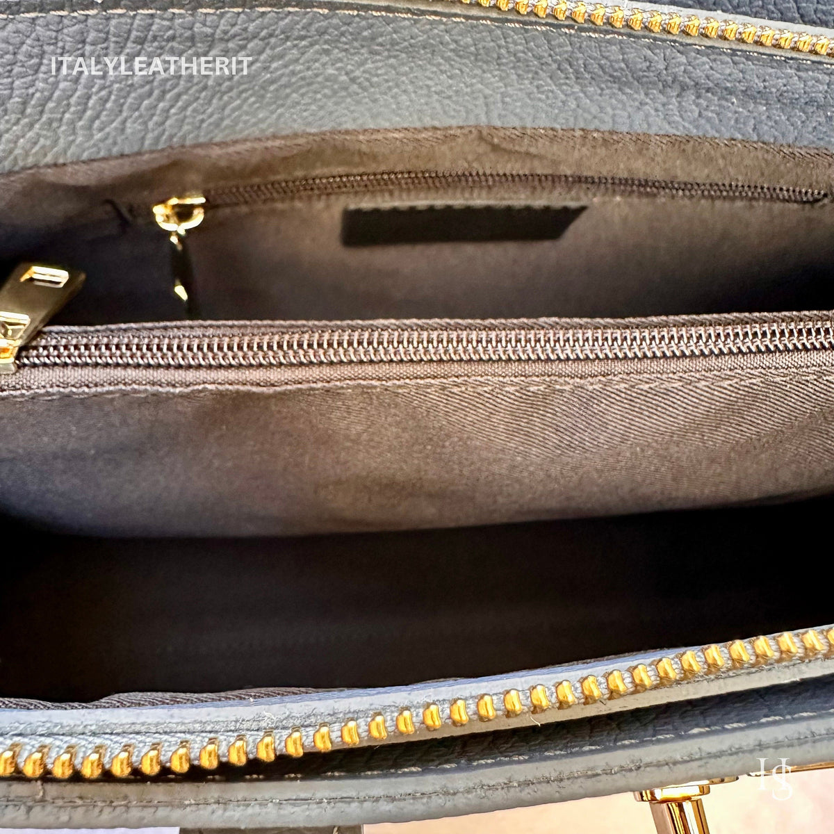 Túi tote da – dành cho nữ – Vàng gold – thủ công