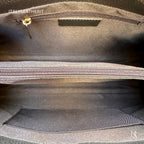 Italian Handmade Leather Tote Bag | Made in Italy,  Black Genuine Leather Purse for Women