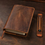 Personalized Leather cover for bible KJV , Custom leather holy bible book case cover christian gifts for men women Z04-LBBC05S