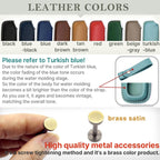 Hand Stitched Leather Harley Key Fob Cover - Vegetable Tanned
