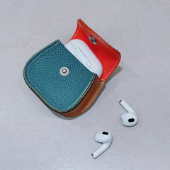 Túi xách da – da bò – cho AirPods – thủ công