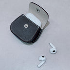 Personalized Leather AirPod Case: AirPods Case - Custom Apple Accessory, Compatible with All AiePods