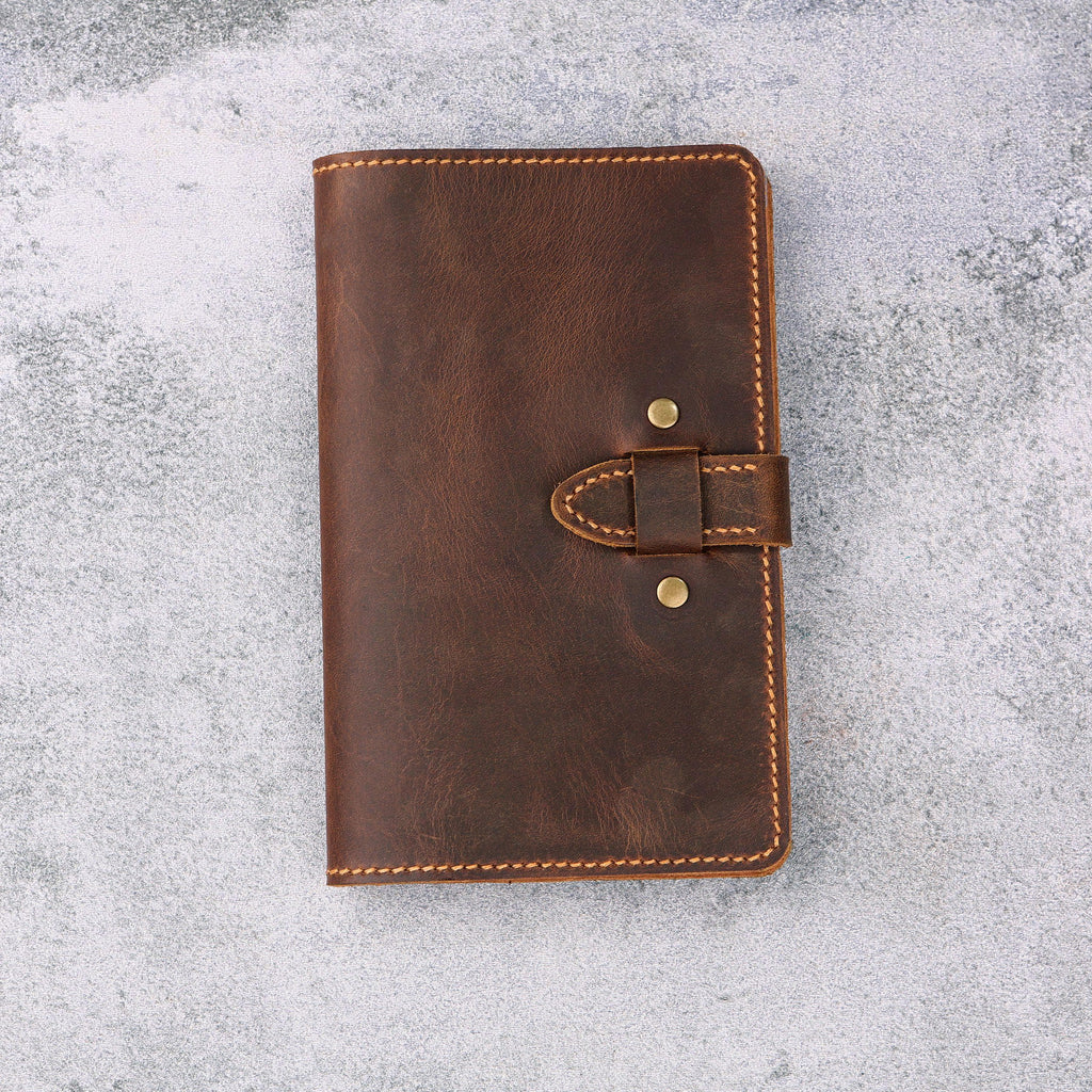 Rustic Genuine Leather Book Folio Case cover for reMarkable Paper Pro Move U11-LCRM