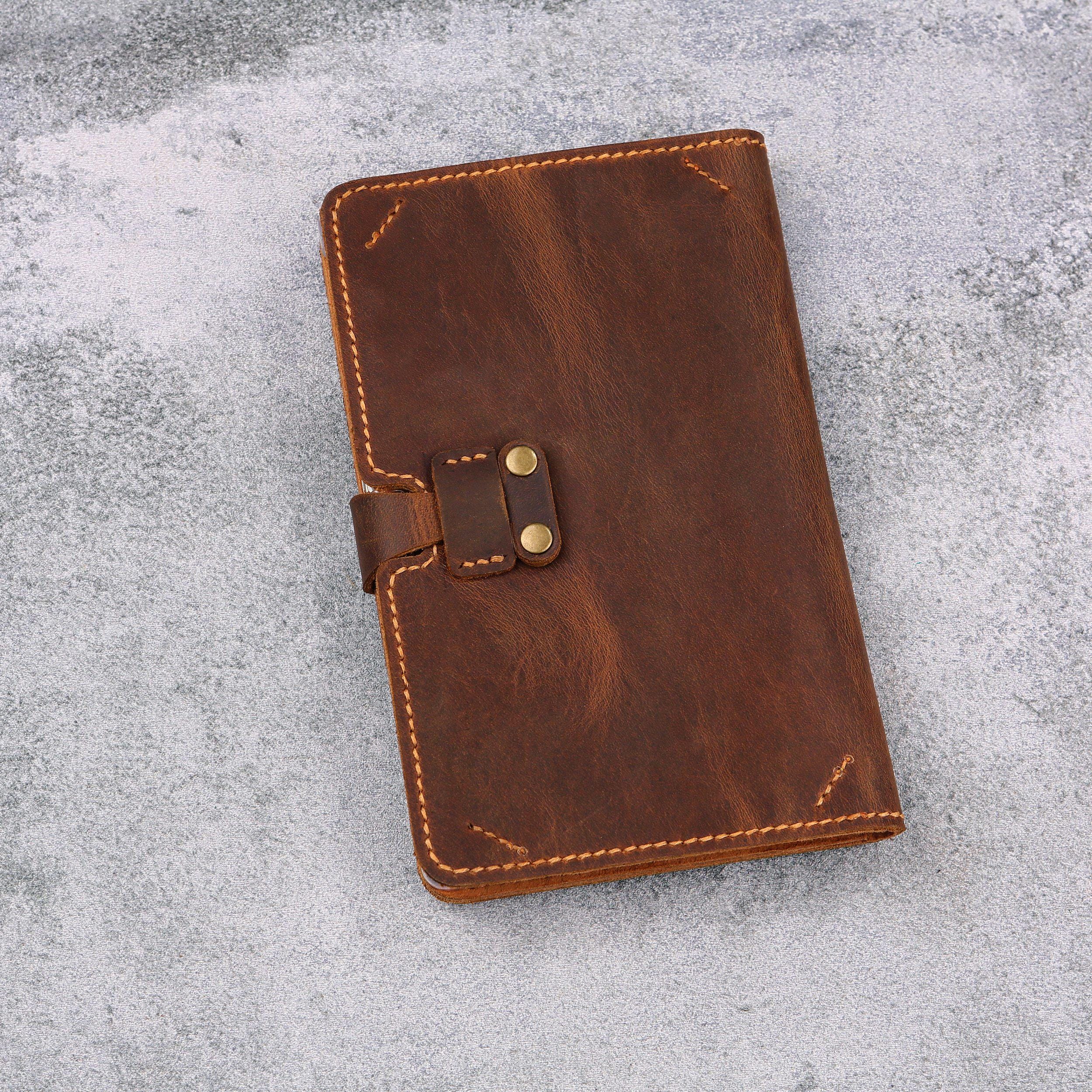 Rustic Genuine Leather Book Folio Case cover for reMarkable Paper Pro Move U11-LCRM