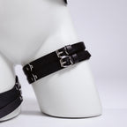 Leather thigh harness, Leather thigh belt, Leather butt harness, Leather harnesses woman, Leather leg harness, Harness belt woman