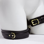 Thigh Harness Belt,Faux Leather Harness Straps,Bondage Harness,Fetish Strap Gear,Hip Harness Straps,Adjustable Strap Harness,Body Strap Gear