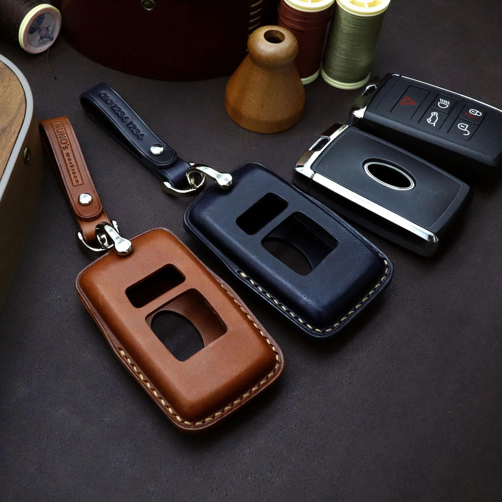 Land Rover Key Case, Handcrafted Leather Car Key Fob Cover