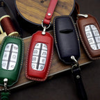 Leather Key Fob Cover: Genesis, Hyundai Smart Key Case