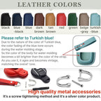 Buttero Leather Key Fob Cover for MINI Cooper: Handmade Car Key Case