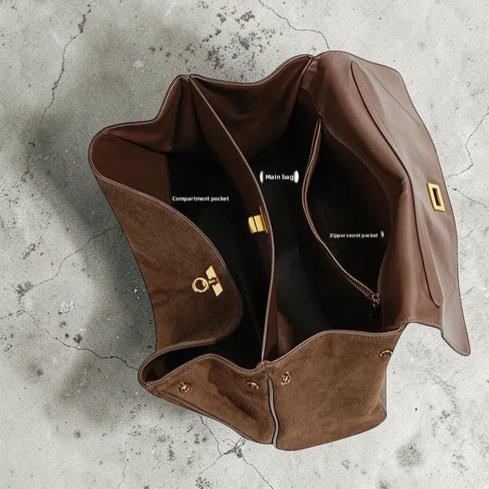 Túi tote da – da bò – dành cho nữ
