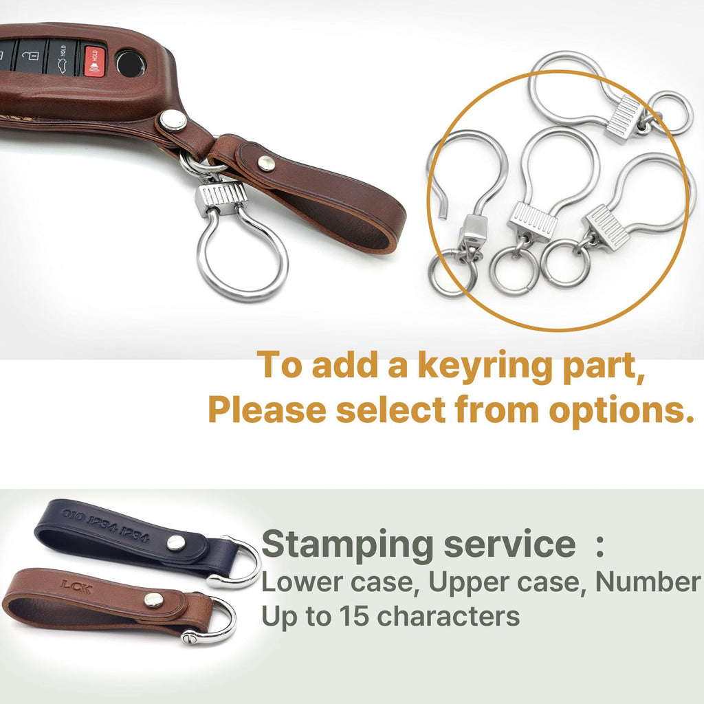 Toyota Key Case, Handcrafted Leather Car Key Fob Cover