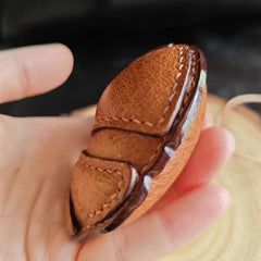 Móc khóa da – thủ công