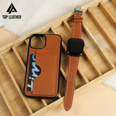 Ốp lưng iPhone bằng da Epsom cho iPhone Mix 3 màu