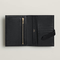 Ví Bearn Compact - da bê cao cấp (Madame) 