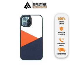 Ốp lưng iPhone bằng da Epsom cho iPhone Mix 3 màu