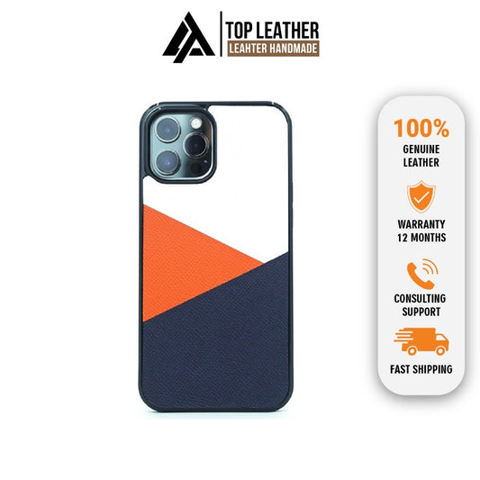 Ốp lưng iPhone bằng da Epsom cho iPhone Mix 3 màu