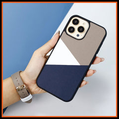 Ốp lưng iPhone bằng da Epsom cho iPhone Mix 3 màu