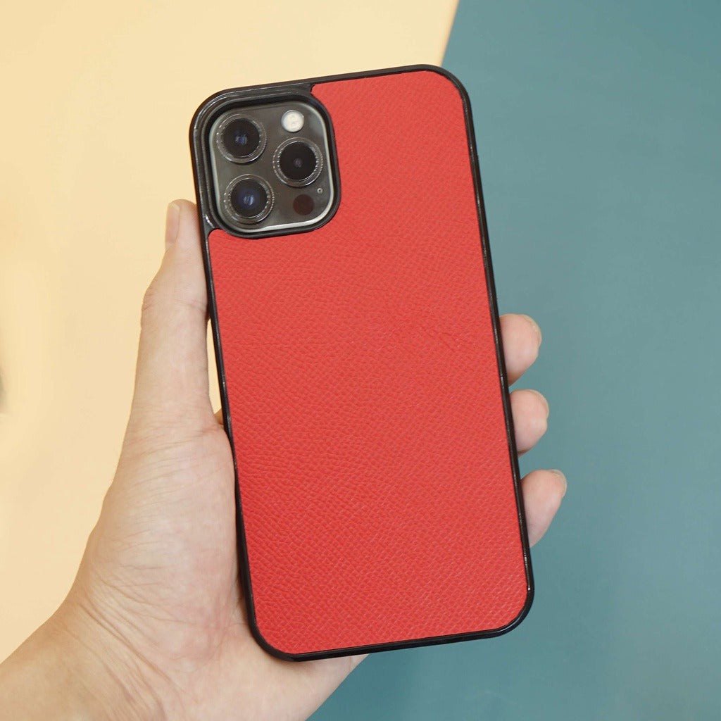 Ốp lưng iPhone bằng da Epsom cho iPhone Mix 3 màu