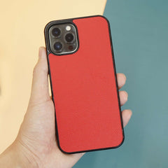 Ốp lưng iPhone bằng da Epsom cho iPhone Mix 3 màu