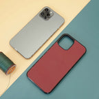Ốp lưng iPhone bằng da Epsom cho iPhone Mix 3 màu