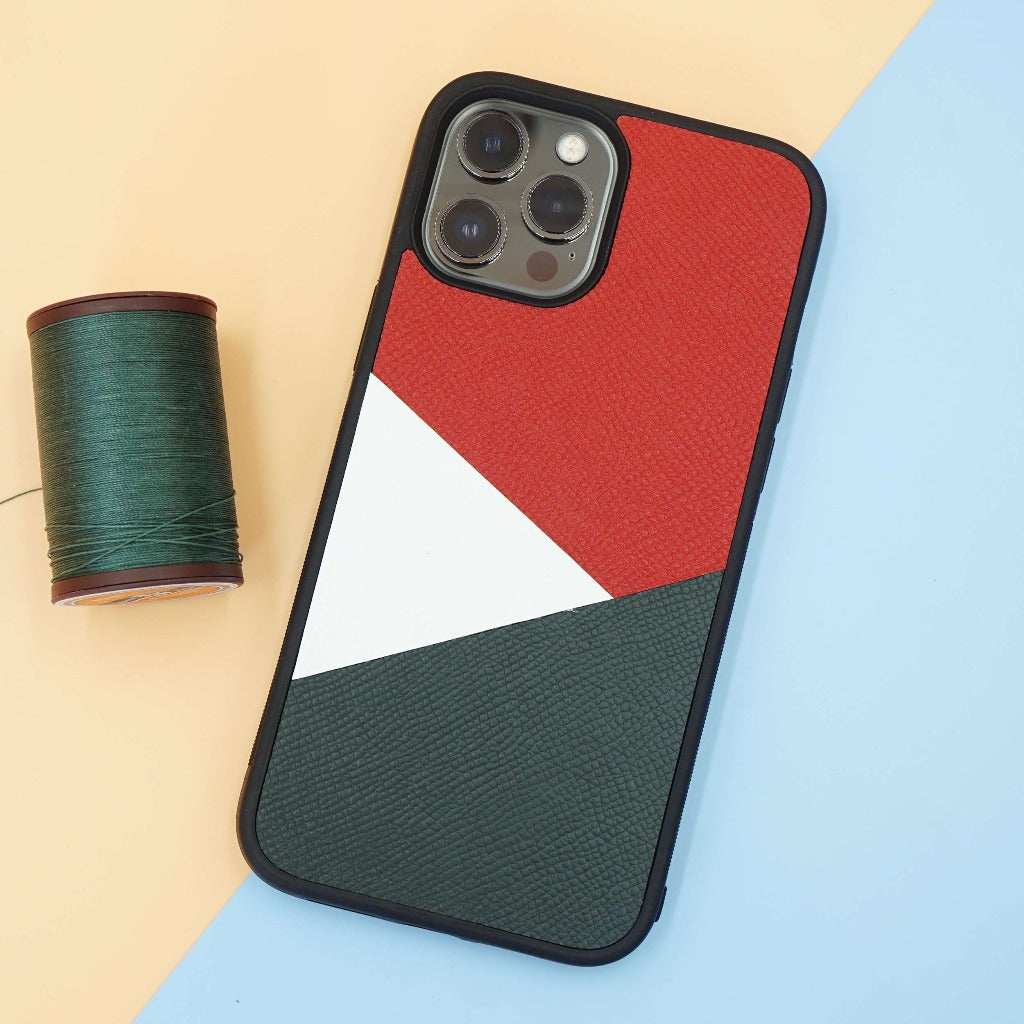 Ốp lưng iPhone bằng da Epsom cho iPhone Mix 3 màu