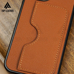 Ốp lưng iPhone bằng da Epsom cho iPhone Mix 3 màu