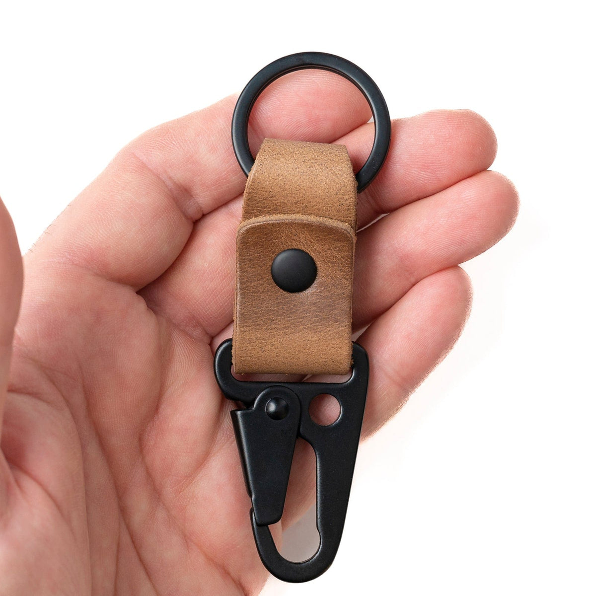 Móc khóa da – Màu tự nhiên