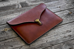 Bao đựng MacBook Pro/Air - Da màu nâu Bridle
