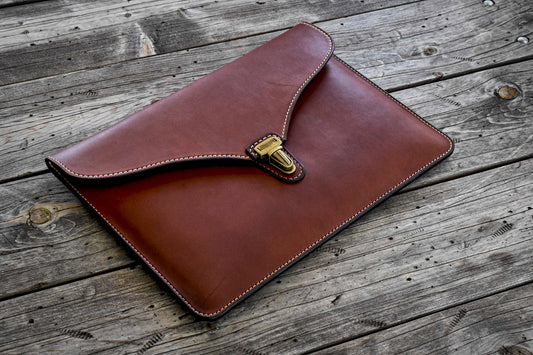 Bao đựng MacBook Pro/Air - Da màu nâu Bridle
