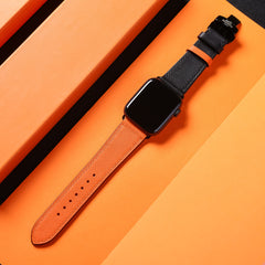 Dây đeo đồng hồ Swift bằng da dành cho Apple Watch và đồng hồ cơ. 