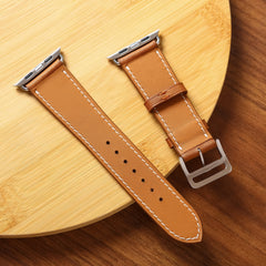 Dây đeo BA09.50 bằng da thật thủ công dành cho Apple Watch và các loại đồng hồ truyền thống. 