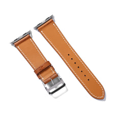 Dây đeo BA09.50 bằng da thật thủ công dành cho Apple Watch và các loại đồng hồ truyền thống. 