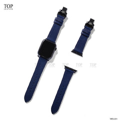 Dây đeo đồng hồ Swift bằng da dành cho Apple Watch, đồng hồ cơ SW2201