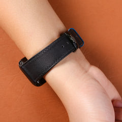 Dây đeo đồng hồ Swift bằng da dành cho Apple Watch và đồng hồ cơ. 