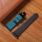 Dây đeo đồng hồ Swift bằng da dành cho Apple Watch và đồng hồ cơ. 