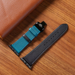 Dây đeo đồng hồ Swift bằng da dành cho Apple Watch và đồng hồ cơ. 