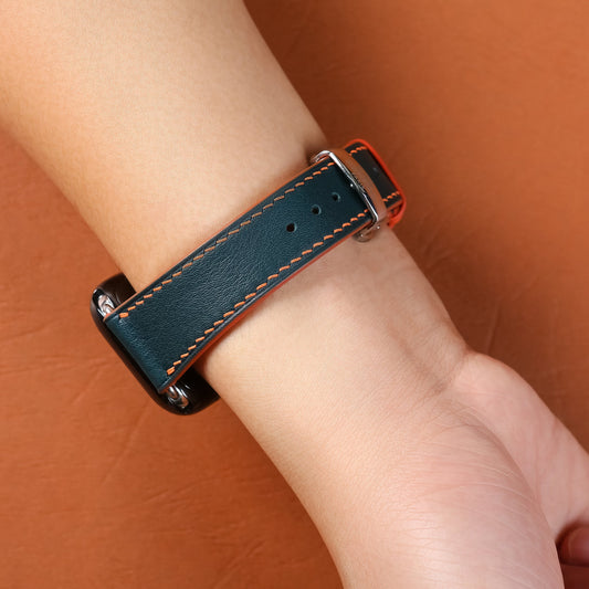 Dây đeo đồng hồ Swift bằng da dành cho Apple Watch, đồng hồ cơ SW12.33 