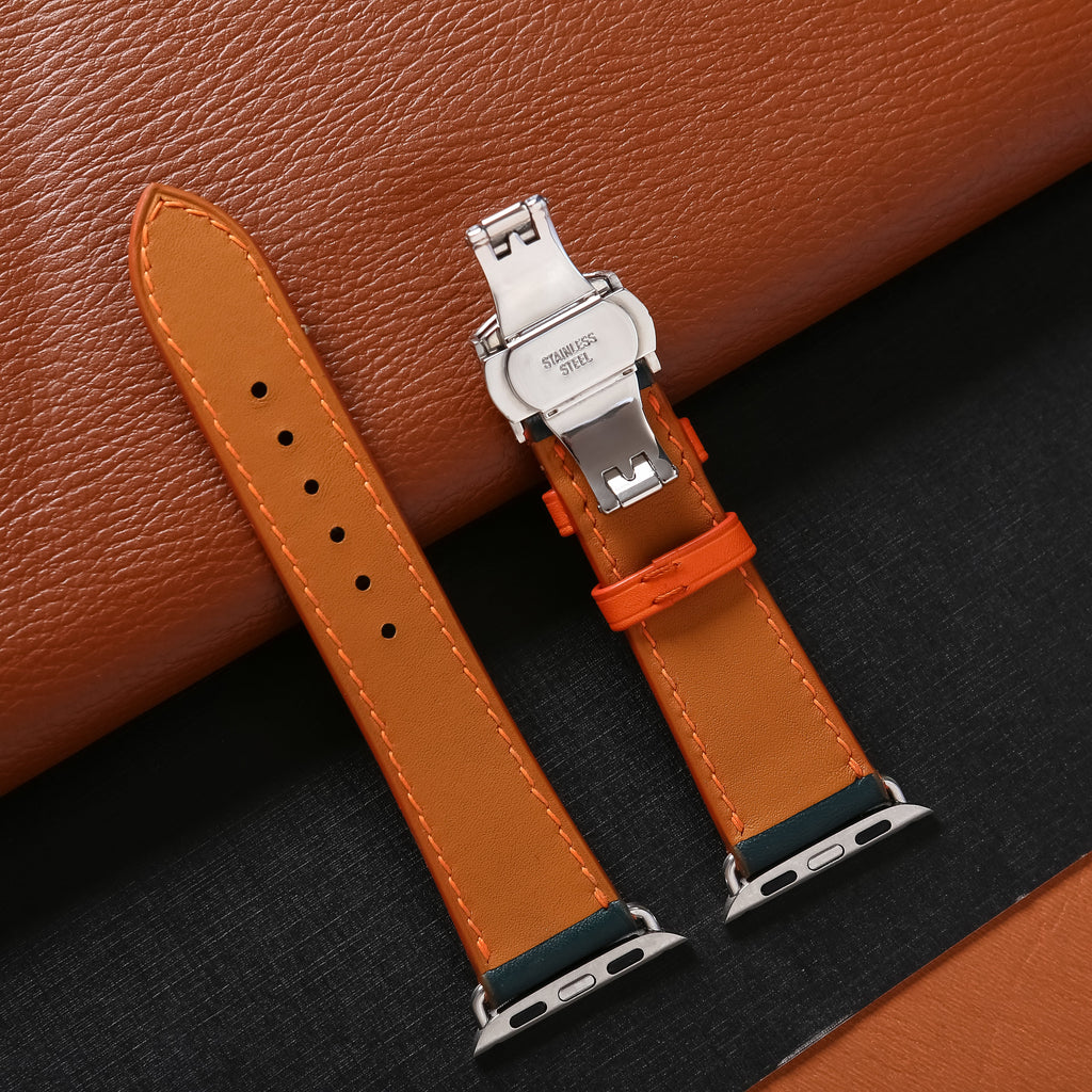 Dây đeo đồng hồ bằng da Swift cho Apple Watch - Màu phối hợp