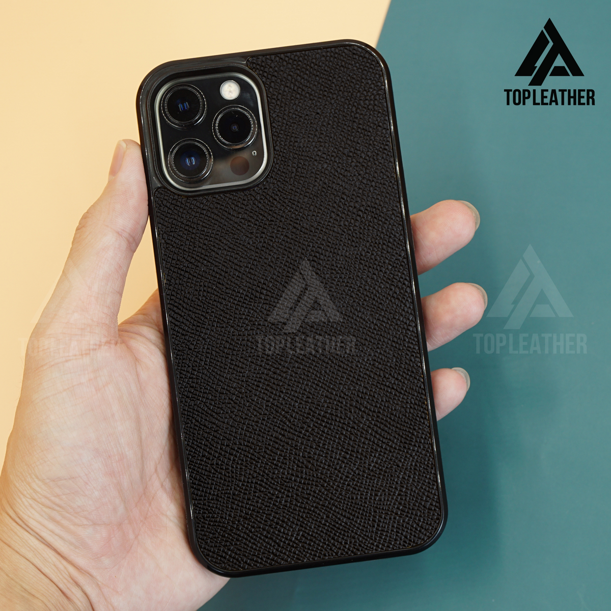 Ốp điện thoại bằng da Epsom cho iPhone 