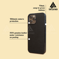 Ốp điện thoại bằng da Epsom cho iPhone 